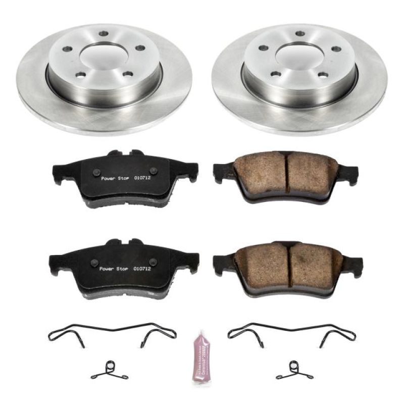 Power Stop 06-13 Mazda 3 Rear Autospecialty Brake Kit-Brake Kits - OE-Grocery Getter Performance