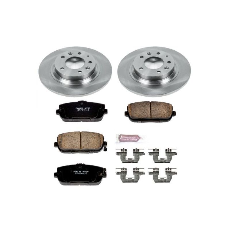 Power Stop 06-15 Mazda MX-5 Miata Rear Autospecialty Brake Kit-Brake Kits - OE-Grocery Getter Performance