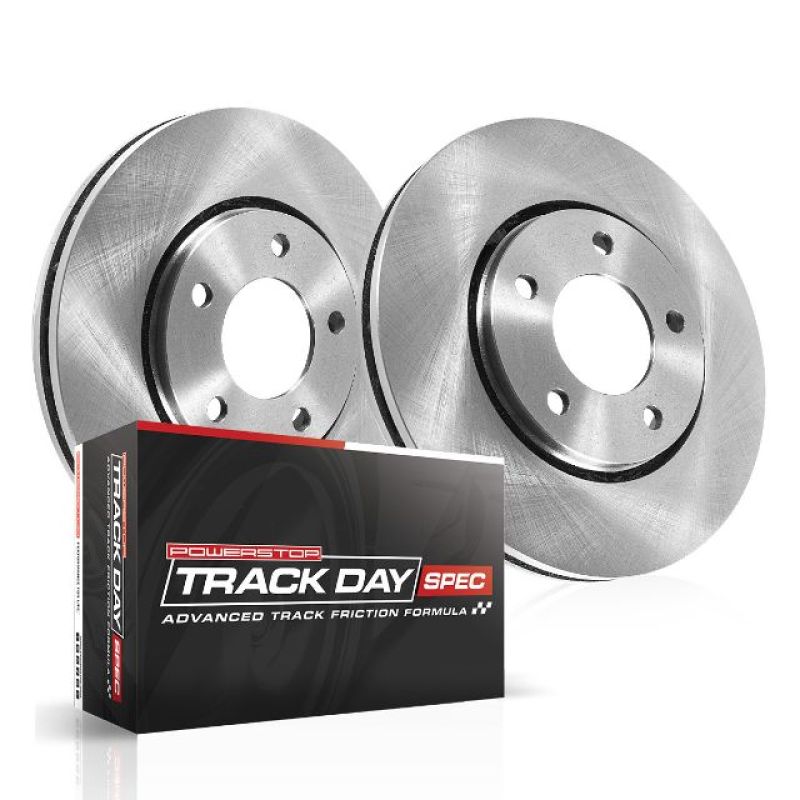 Power Stop 06-15 Mazda MX-5 Miata Rear Track Day SPEC Brake Kit-Brake Kits - Performance Blank-Grocery Getter Performance