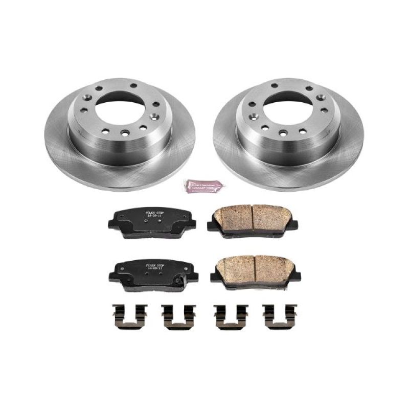 Power Stop 07-08 Hyundai Entourage Rear Autospecialty Brake Kit-Brake Kits - OE-Grocery Getter Performance