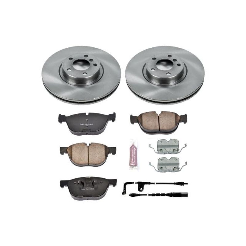 Power Stop 07-10 BMW X5 Front Autospecialty Brake Kit-Brake Kits - OE-Grocery Getter Performance