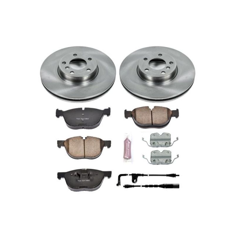 Power Stop 07-10 BMW X5 Front Autospecialty Brake Kit-Brake Kits - OE-Grocery Getter Performance