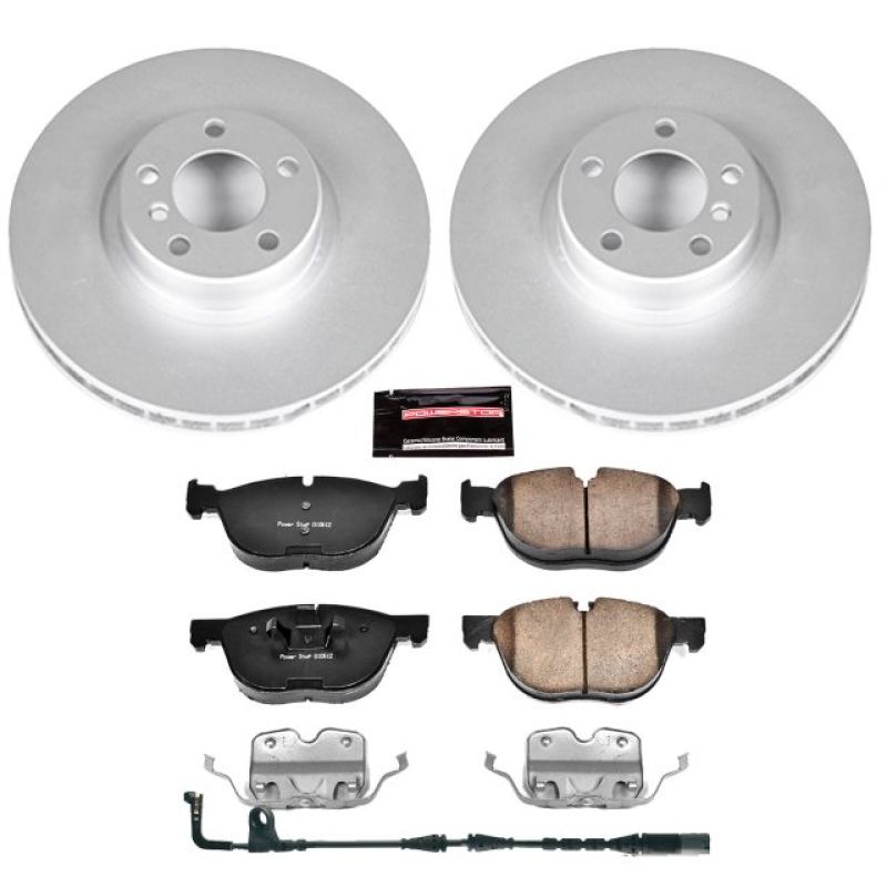 Power Stop 07-10 BMW X5 Front Z23 Evolution Sport Coated Brake Kit-Brake Kits - Performance D&S-Grocery Getter Performance