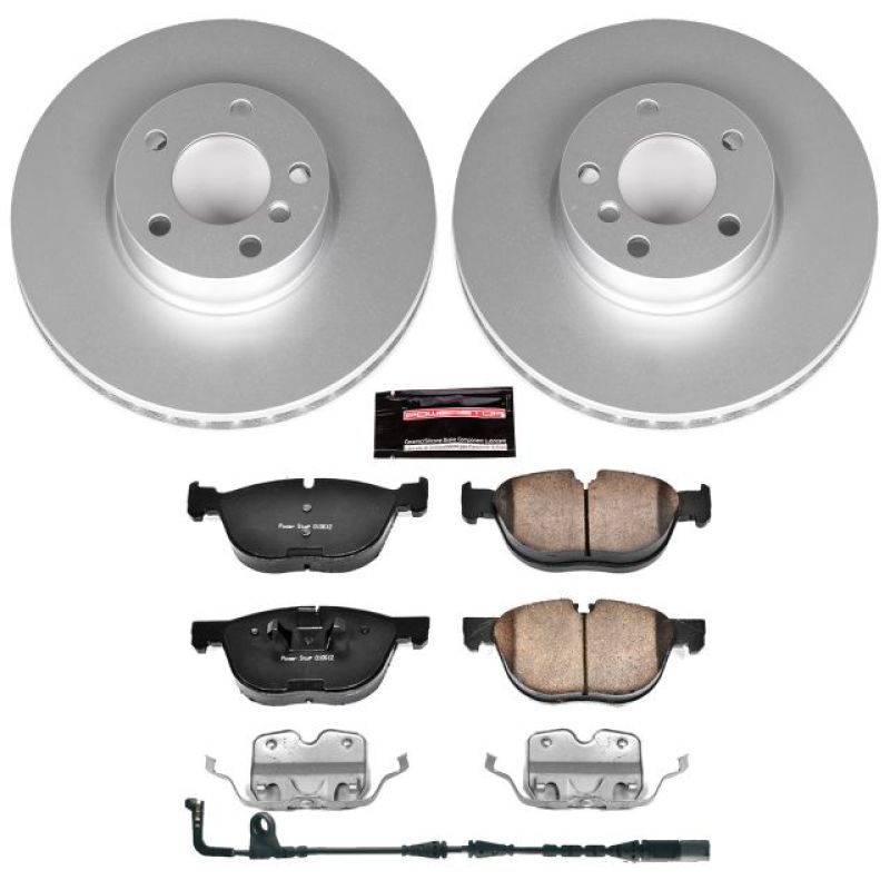 Power Stop 07-10 BMW X5 Front Z23 Evolution Sport Coated Brake Kit-Brake Kits - Performance D&S-Grocery Getter Performance