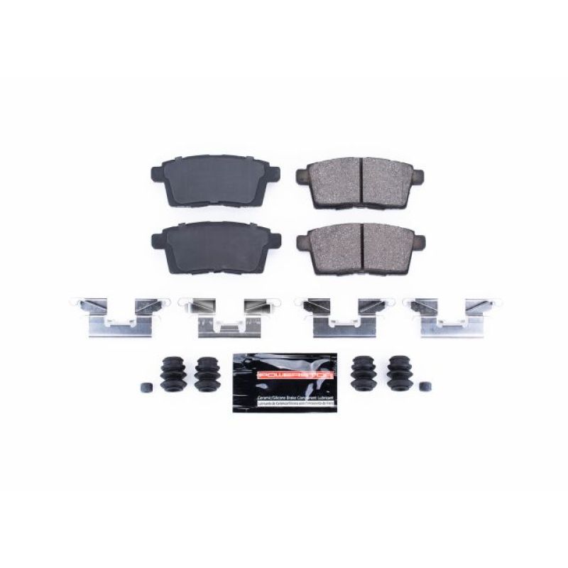Power Stop 07-10 Ford Edge Rear Z23 Evolution Sport Brake Pads w/Hardware-Brake Pads - Performance-Grocery Getter Performance