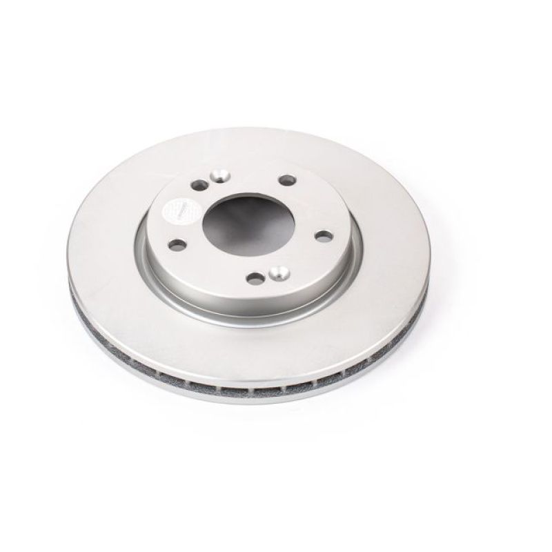 Power Stop 07-10 Hyundai Elantra Front Evolution Geomet Coated Rotor-Brake Rotors - OE - Cryo-Grocery Getter Performance