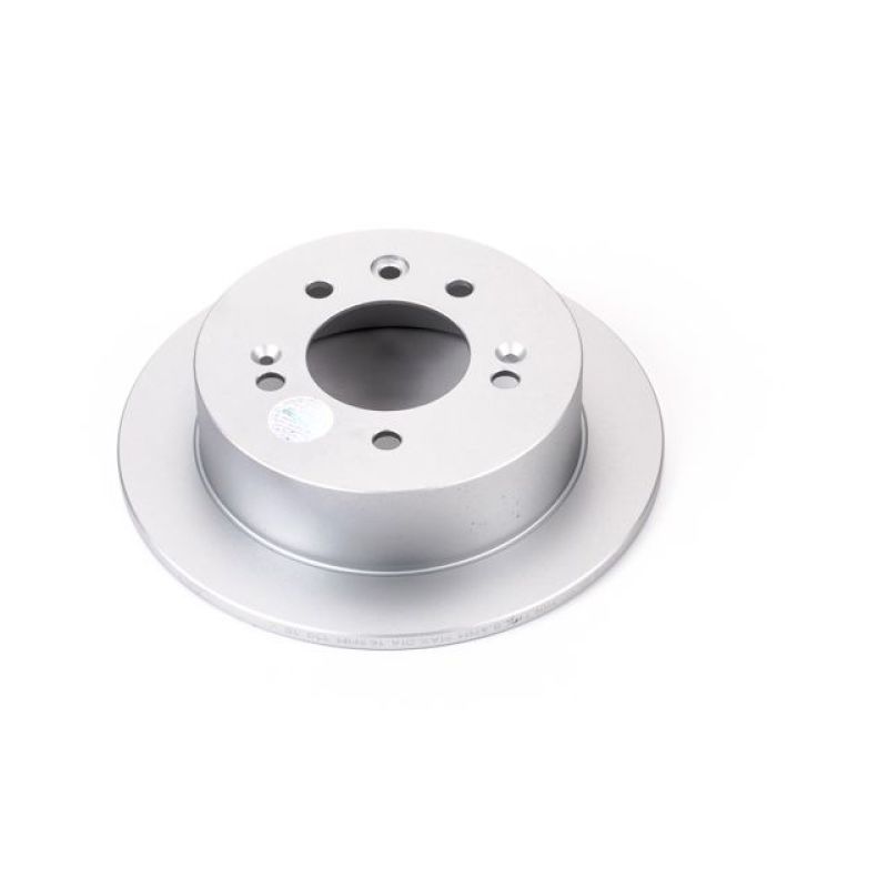 Power Stop 07-10 Hyundai Elantra Rear Evolution Geomet Coated Rotor-Brake Rotors - OE - Cryo-Grocery Getter Performance