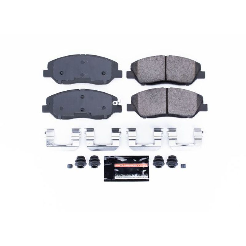 Power Stop 07-10 Hyundai Entourage Front Z23 Evolution Sport Brake Pads w/Hardware-Brake Pads - Performance-Grocery Getter Performance