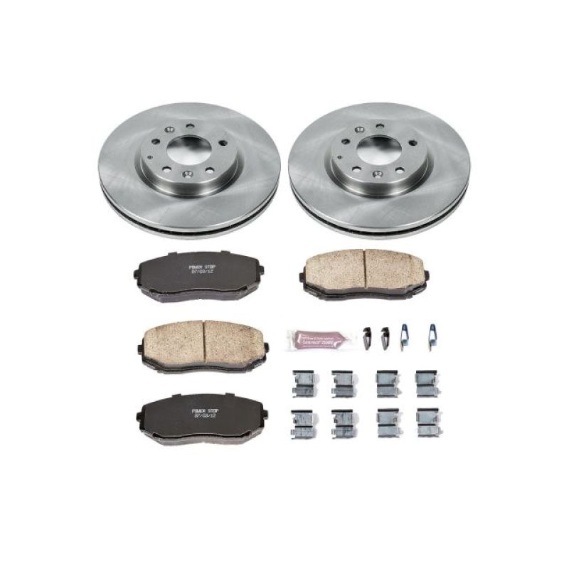 Power Stop 07-12 Mazda CX-7 Front Autospecialty Brake Kit-Brake Kits - OE-Grocery Getter Performance