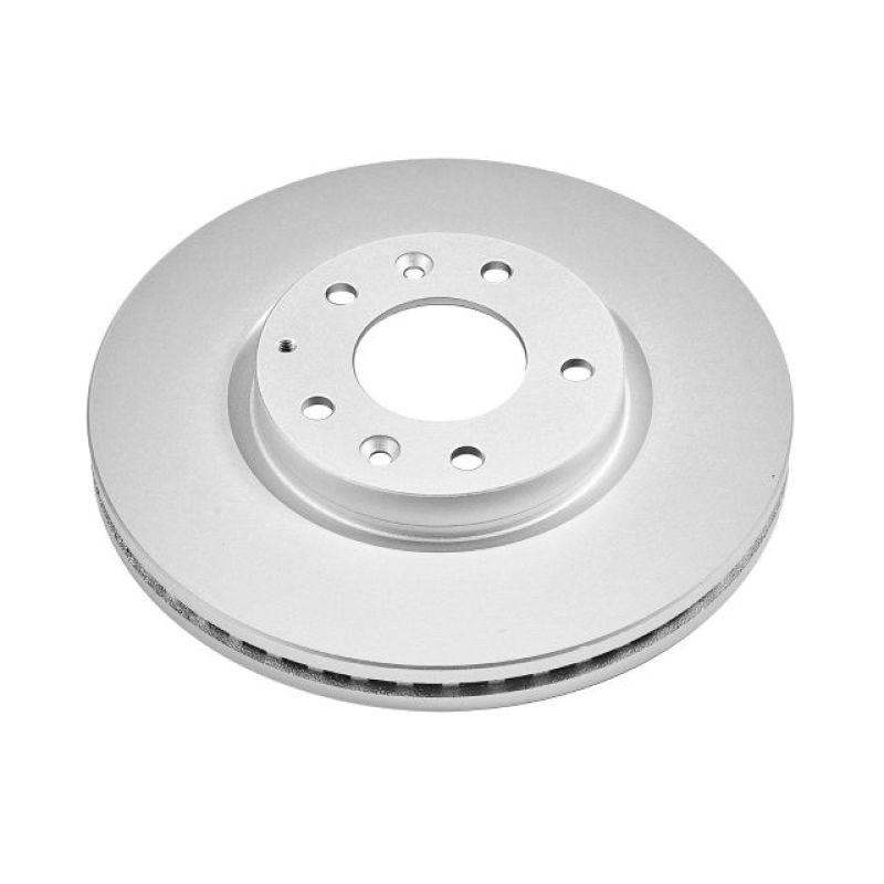 Power Stop 07-12 Mazda CX-7 Front Evolution Geomet Coated Rotor-Brake Rotors - OE - Cryo-Grocery Getter Performance