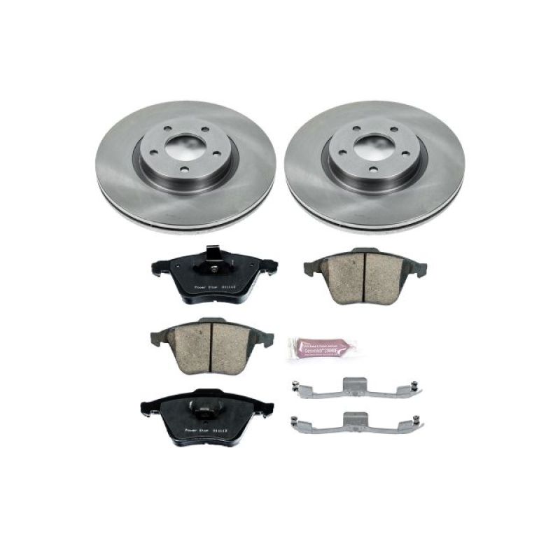 Power Stop 07-13 Mazda 3 Front Autospecialty Brake Kit-Brake Kits - OE-Grocery Getter Performance
