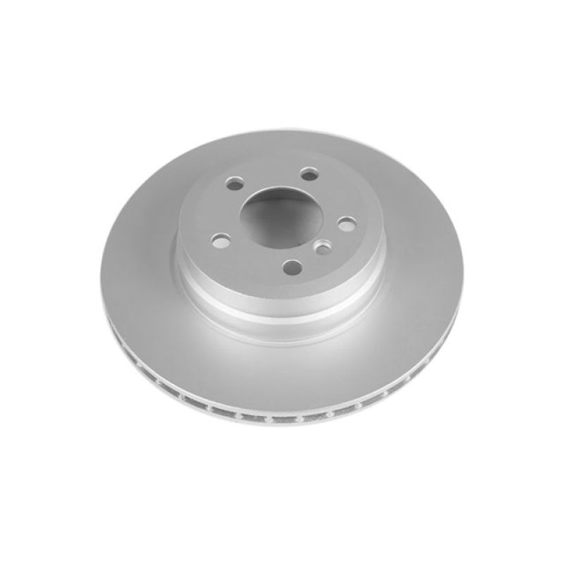Power Stop 07-18 BMW X5 Rear Evolution High Carbon Geomet Coated Rotor-Brake Rotors - OE - Cryo-Grocery Getter Performance