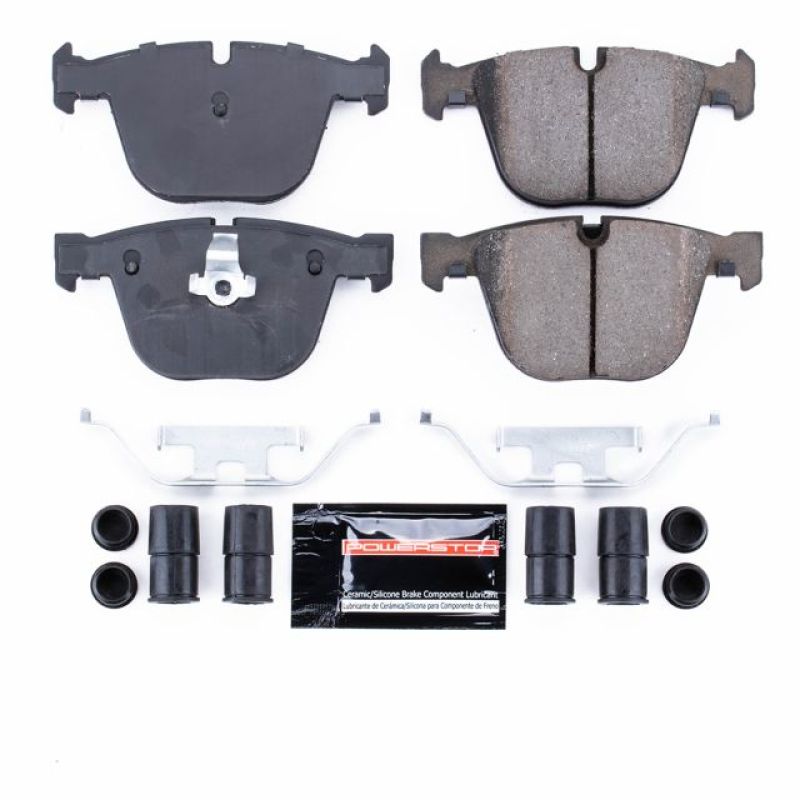 Power Stop 07-18 BMW X5 Rear Z23 Evolution Sport Brake Pads w/Hardware-Brake Pads - Performance-Grocery Getter Performance