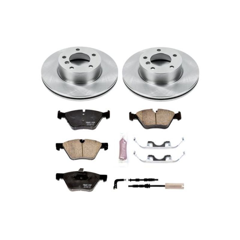 Power Stop 08-10 BMW 128i Front Autospecialty Brake Kit-Brake Kits - OE-Grocery Getter Performance
