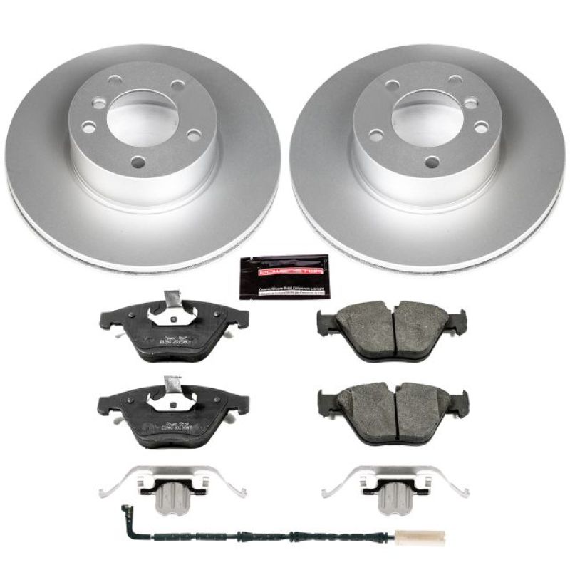 Power Stop 08-10 BMW 328i Front Z23 Evolution Sport Coated Brake Kit-Brake Kits - Performance D&S-Grocery Getter Performance