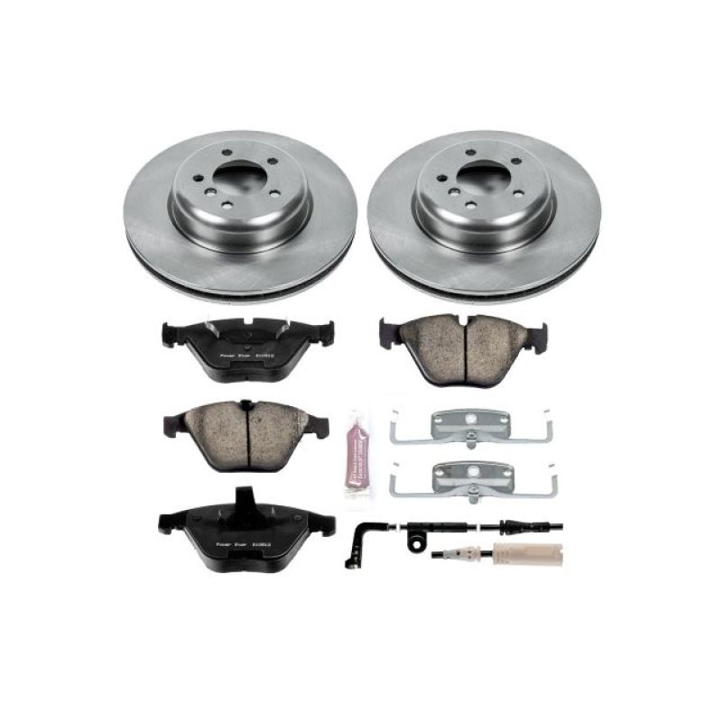Power Stop 08-10 BMW 535i Front Autospecialty Brake Kit-Brake Kits - OE-Grocery Getter Performance