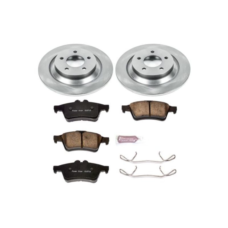 Power Stop 08-10 Mazda 5 Rear Autospecialty Brake Kit-Brake Kits - OE-Grocery Getter Performance