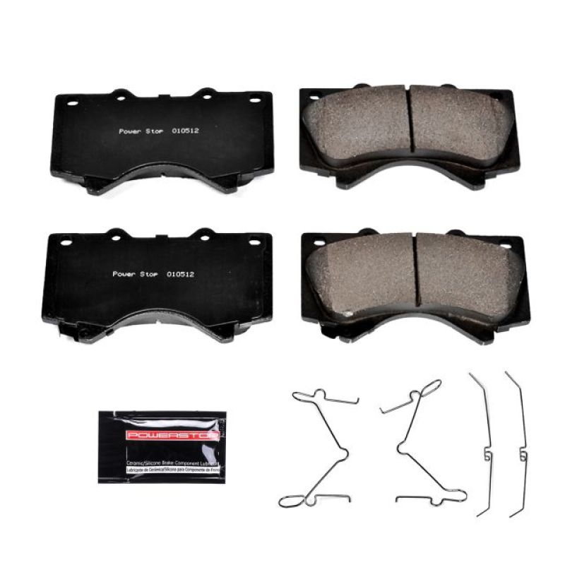 Power Stop 08-11 Lexus LX570 Front Z23 Evolution Sport Brake Pads w/Hardware-Brake Pads - Performance-Grocery Getter Performance