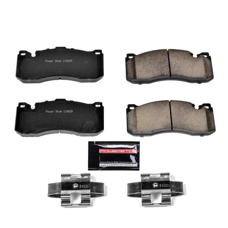 Power Stop 08-13 BMW 135i Front Z23 Evolution Sport Brake Pads w/Hardware-Brake Pads - Performance-Grocery Getter Performance