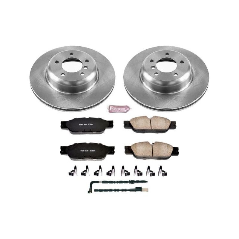 Power Stop 09-10 BMW Z4 Front Autospecialty Brake Kit-Brake Kits - OE-Grocery Getter Performance