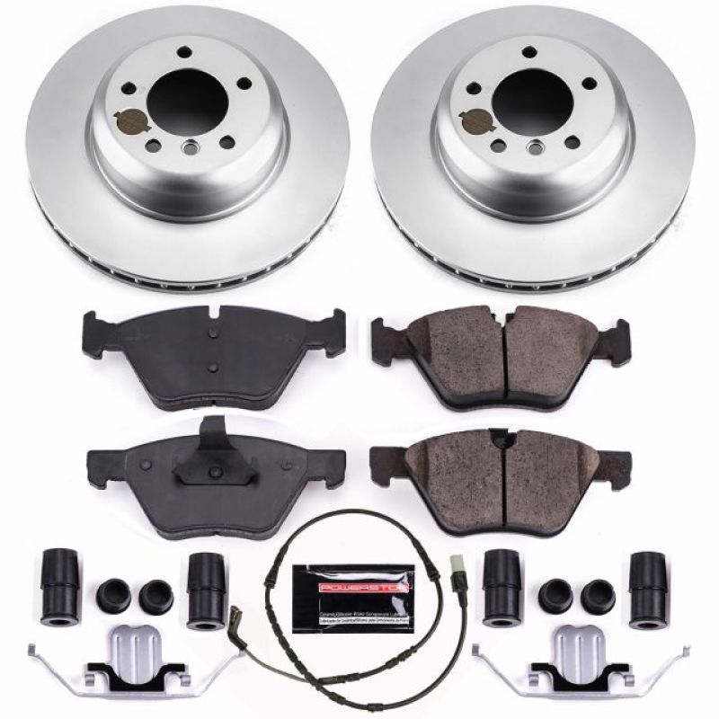 Power Stop 09-10 BMW Z4 Front Z23 Evolution Sport Coated Brake Kit-Brake Kits - Performance D&S-Grocery Getter Performance