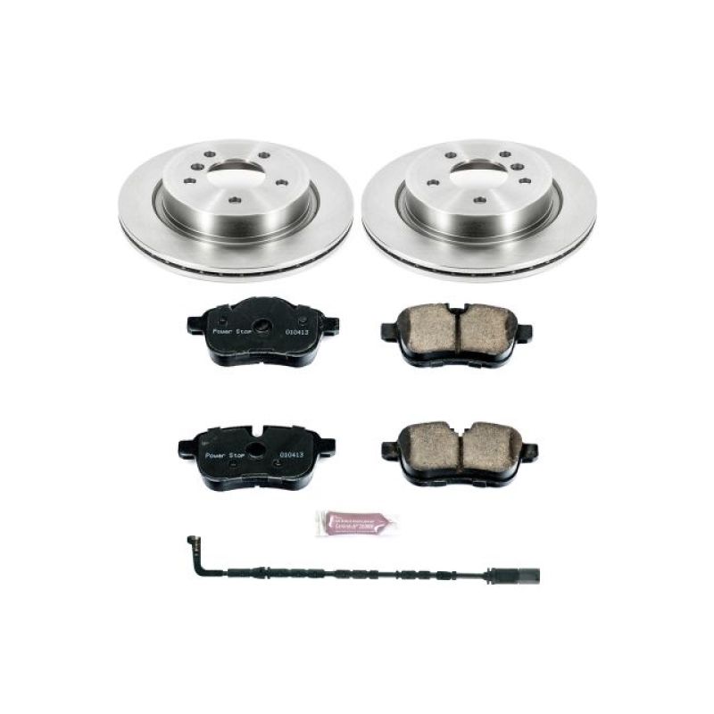 Power Stop 09-10 BMW Z4 Rear Autospecialty Brake Kit-Brake Kits - OE-Grocery Getter Performance