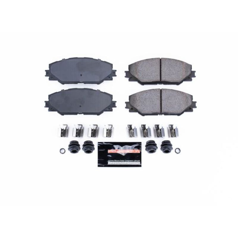 Power Stop 09-10 Pontiac Vibe Front Z23 Evolution Sport Brake Pads w/Hardware-Brake Pads - Performance-Grocery Getter Performance