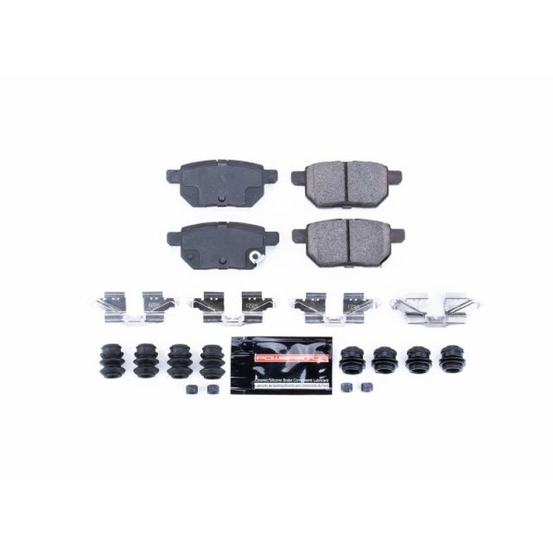 Power Stop 09-10 Pontiac Vibe Rear Z23 Evolution Sport Brake Pads w/Hardware-Brake Pads - Performance-Grocery Getter Performance