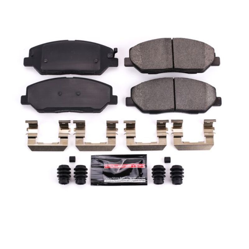 Power Stop 09-11 Hyundai Genesis Front Z23 Evolution Sport Brake Pads w/Hardware-Brake Pads - Performance-Grocery Getter Performance