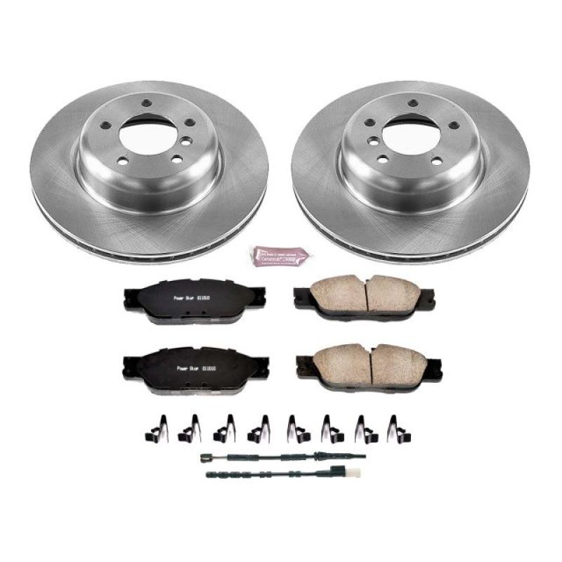 Power Stop 09-16 BMW Z4 Front Autospecialty Brake Kit-Brake Kits - OE-Grocery Getter Performance