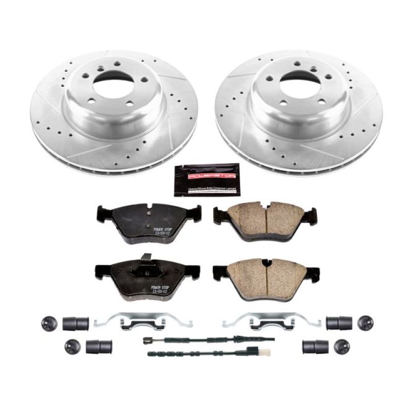 Power Stop 09-16 BMW Z4 Front Z23 Evolution Sport Brake Kit-Brake Kits - Performance D&S-Grocery Getter Performance