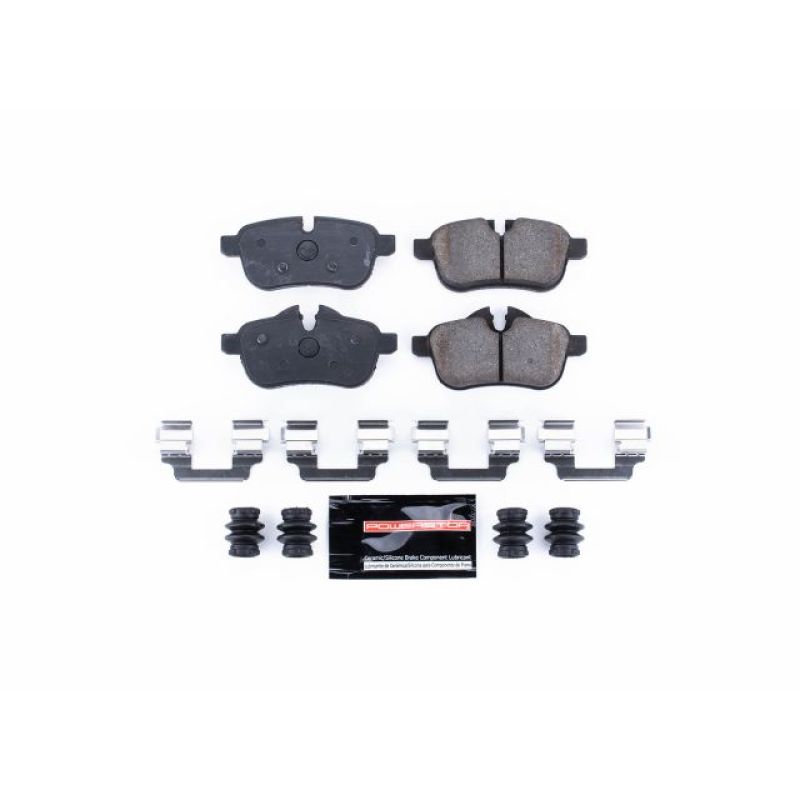 Power Stop 09-16 BMW Z4 Rear Z23 Evolution Sport Brake Pads w/Hardware-Brake Pads - Performance-Grocery Getter Performance