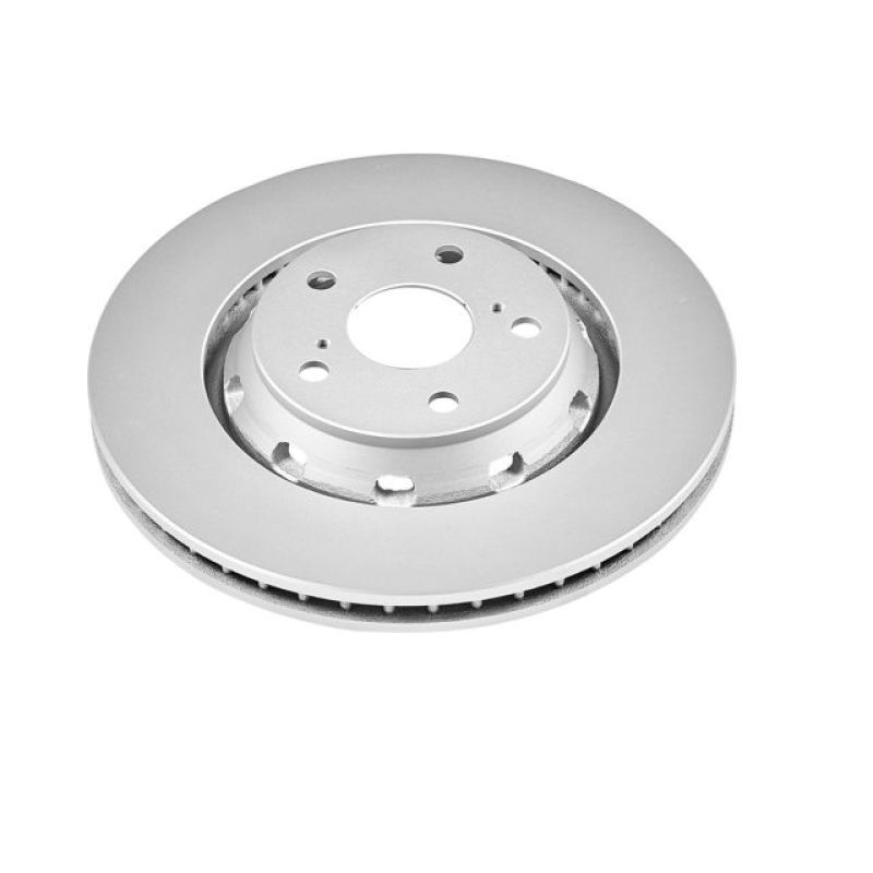 Power Stop 09-16 Toyota Venza Front Evolution Geomet Coated Rotor-Brake Rotors - OE - Cryo-Grocery Getter Performance
