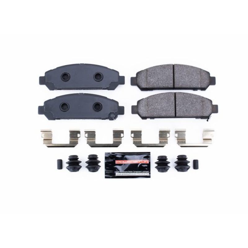 Power Stop 09-16 Toyota Venza Front Z23 Evolution Sport Brake Pads w/Hardware-Brake Pads - Performance-Grocery Getter Performance
