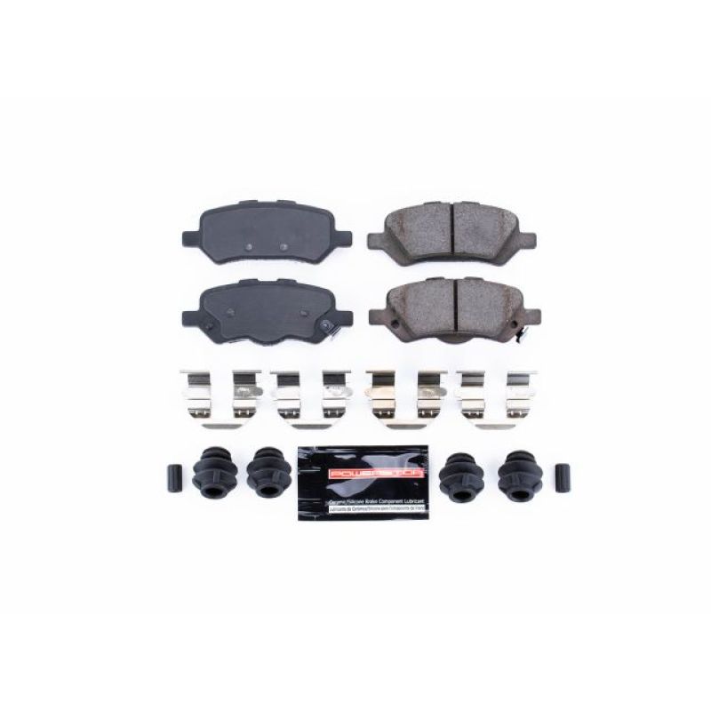 Power Stop 09-16 Toyota Venza Rear Z23 Evolution Sport Brake Pads w/Hardware-Brake Pads - Performance-Grocery Getter Performance