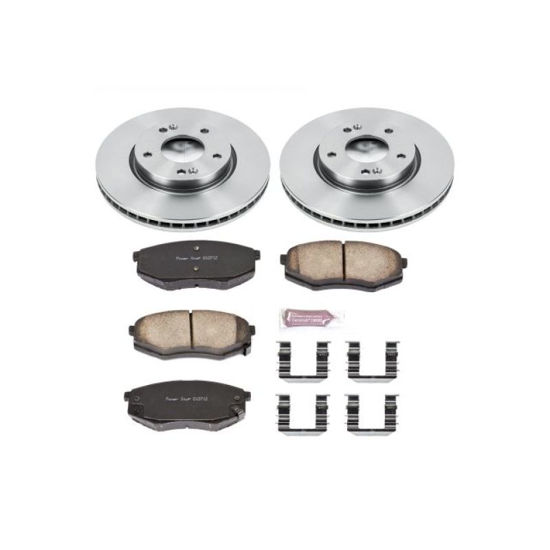 Power Stop 10-12 Hyundai Tucson Front Autospecialty Brake Kit-Brake Kits - OE-Grocery Getter Performance