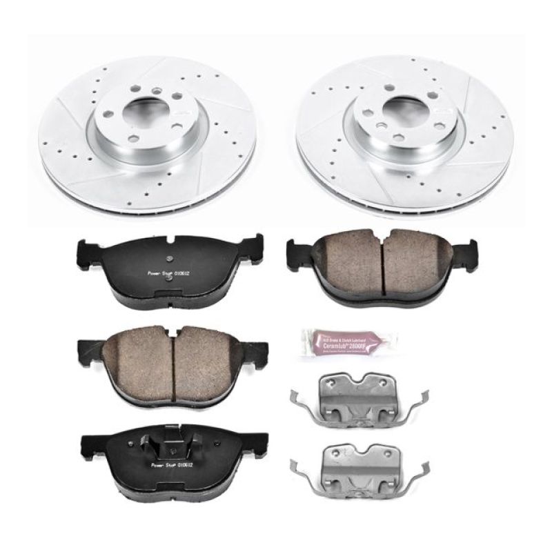 Power Stop 10-13 BMW X5 Front Z23 Evolution Sport Brake Kit-Brake Kits - Performance D&S-Grocery Getter Performance