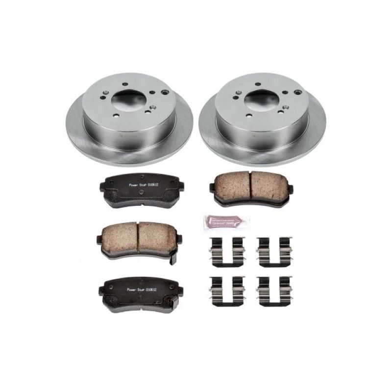 Power Stop 10-15 Hyundai Tucson Rear Autospecialty Brake Kit-Brake Kits - OE-Grocery Getter Performance