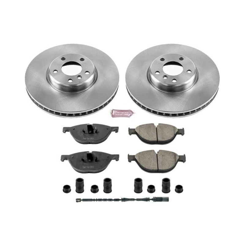 Power Stop 10-17 BMW 535i GT Front Autospecialty Brake Kit-Brake Kits - OE-Grocery Getter Performance