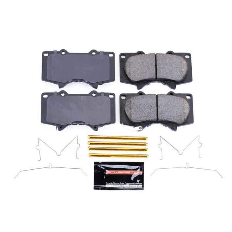 Power Stop 10-19 Toyota 4Runner Front Z23 Evolution Sport Brake Pads w/Hardware-Brake Pads - Performance-Grocery Getter Performance