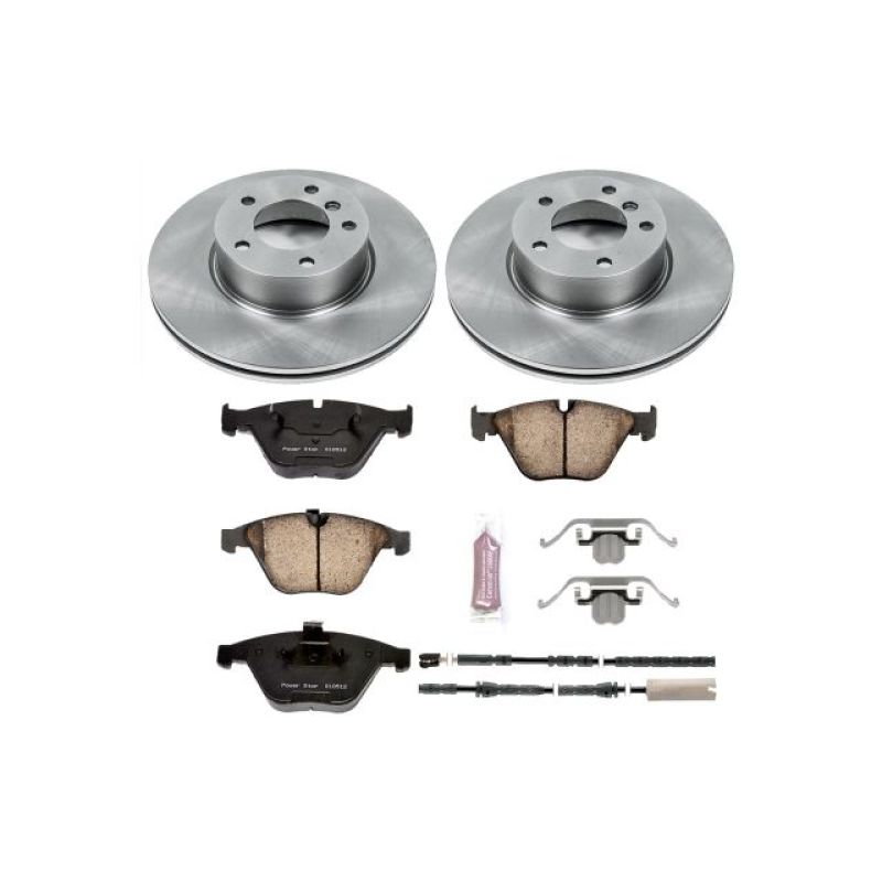 Power Stop 11-12 BMW 328i xDrive Front Autospecialty Brake Kit-Brake Kits - OE-Grocery Getter Performance