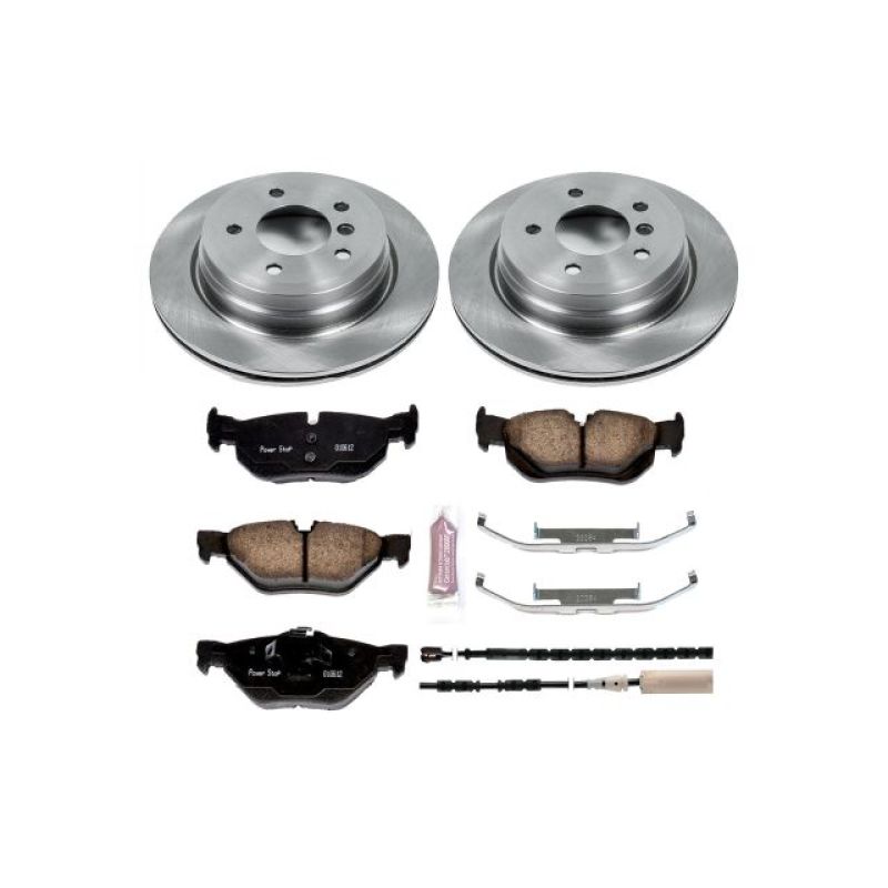 Power Stop 11-13 BMW 328i Rear Autospecialty Brake Kit-Brake Kits - OE-Grocery Getter Performance