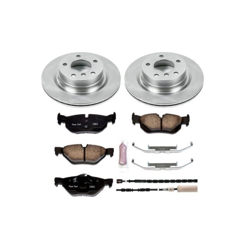 Power Stop 11-13 BMW 328i Rear Autospecialty Brake Kit-Brake Kits - OE-Grocery Getter Performance