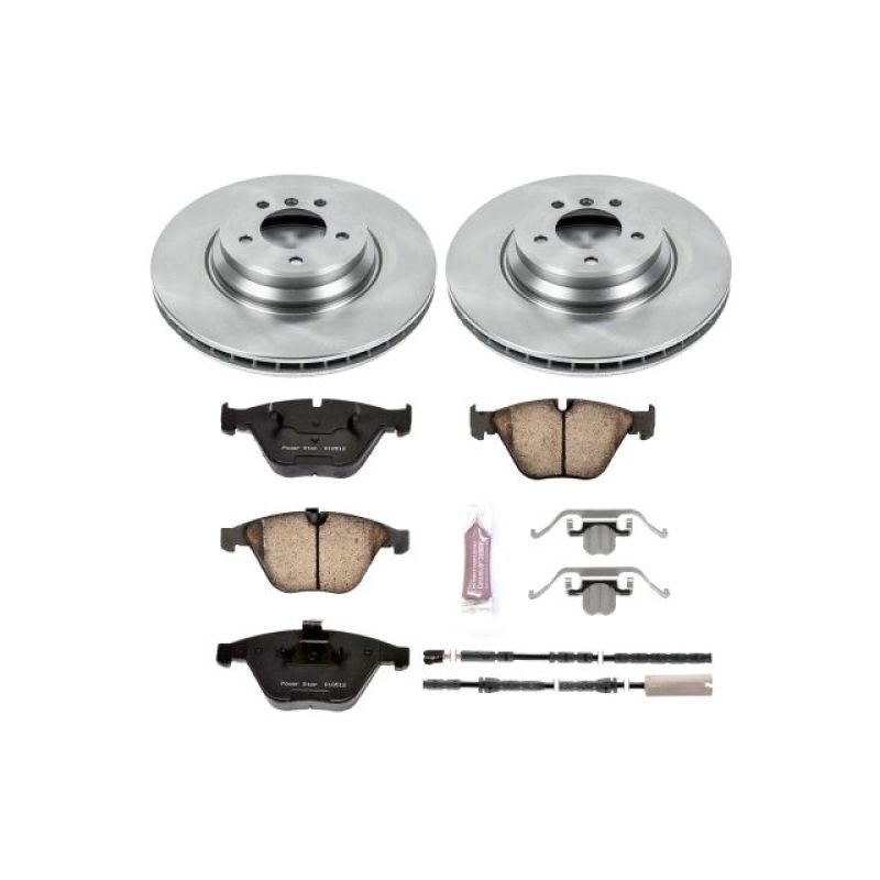Power Stop 11-13 BMW 335i xDrive Front Autospecialty Brake Kit-Brake Kits - OE-Grocery Getter Performance