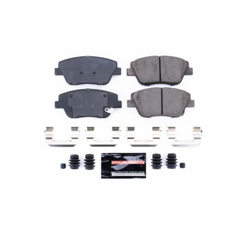 Power Stop 11-15 Hyundai Sonata Front Z23 Evolution Sport Brake Pads w/Hardware-Brake Pads - Performance-Grocery Getter Performance