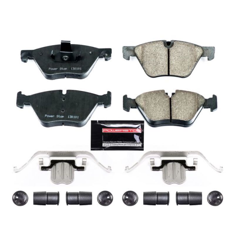 Power Stop 11-16 BMW 528i Front Z23 Evolution Sport Brake Pads w/Hardware-Brake Pads - Performance-Grocery Getter Performance