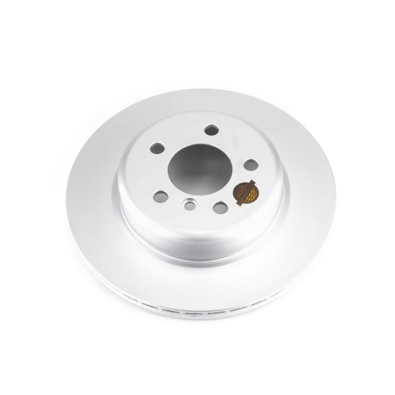 Power Stop 11-16 BMW 528i Rear Evolution High Carbon Geomet Coated Rotor-Brake Rotors - OE - Cryo-Grocery Getter Performance