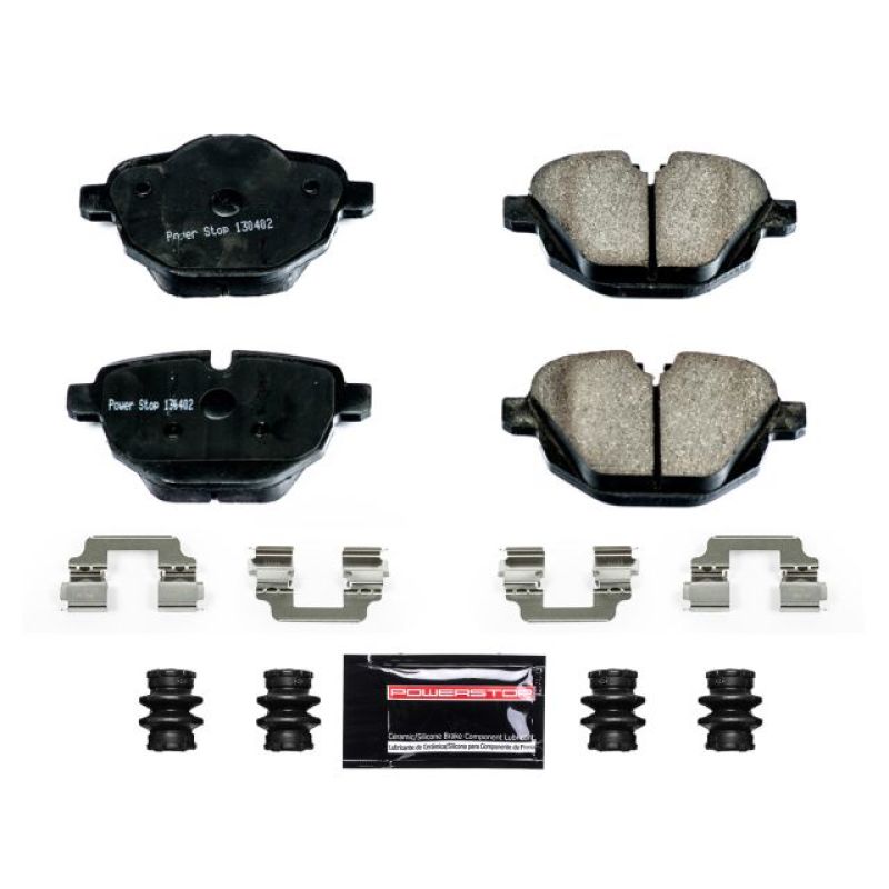 Power Stop 11-16 BMW 528i Rear Z23 Evolution Sport Brake Pads w/Hardware-Brake Pads - Performance-Grocery Getter Performance
