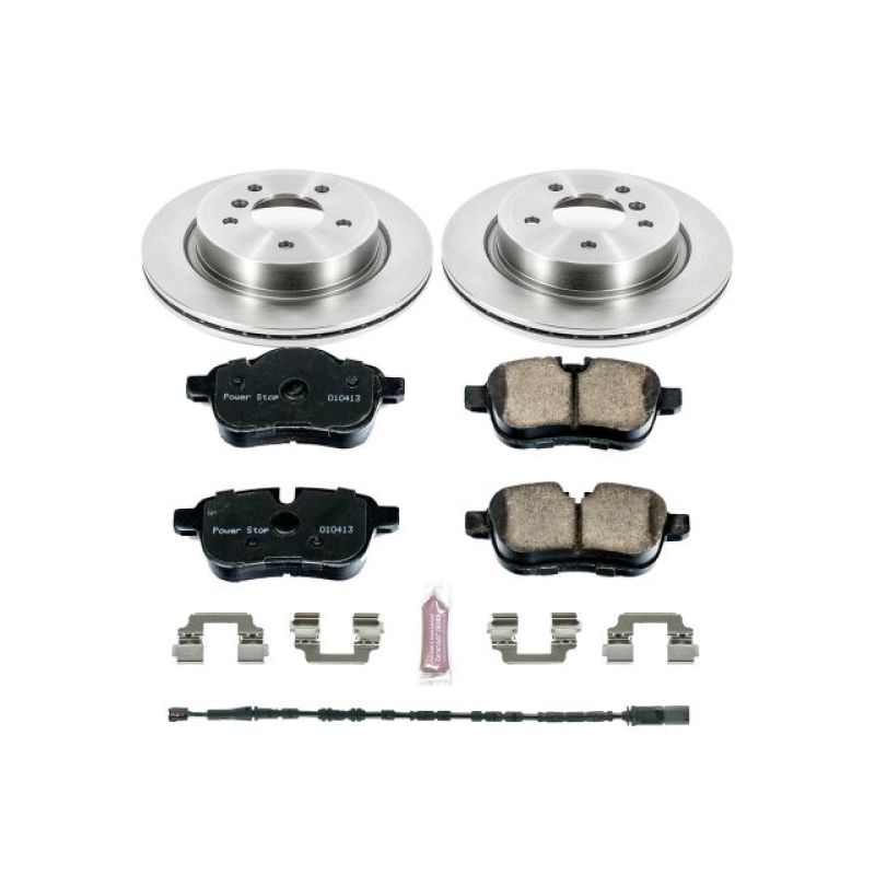 Power Stop 11-16 BMW Z4 Rear Autospecialty Brake Kit-Brake Kits - OE-Grocery Getter Performance