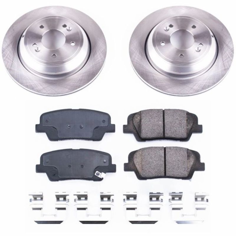 Power Stop 11-16 Hyundai Equus Rear Autospecialty Brake Kit-Brake Kits - OE-Grocery Getter Performance